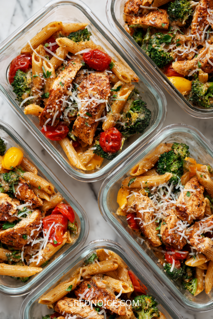 Chicken Pasta Meal Prep