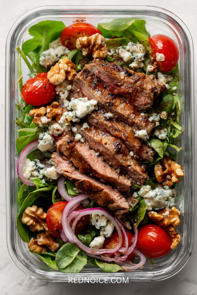 Steak Salad with Blue Cheese