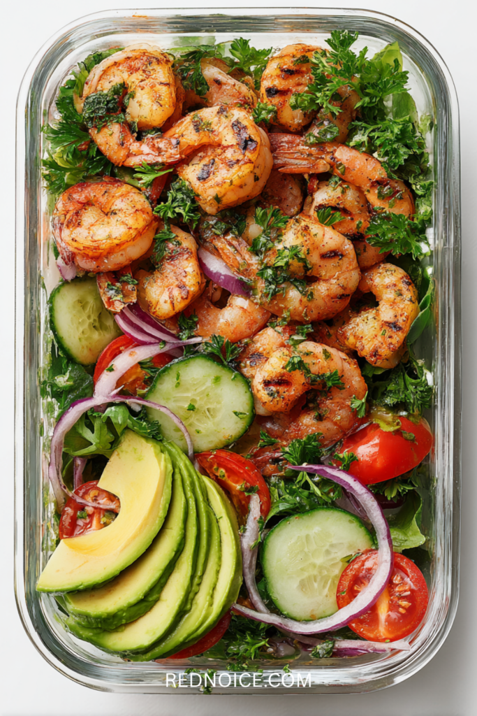 Lemon Herb Shrimp Salad