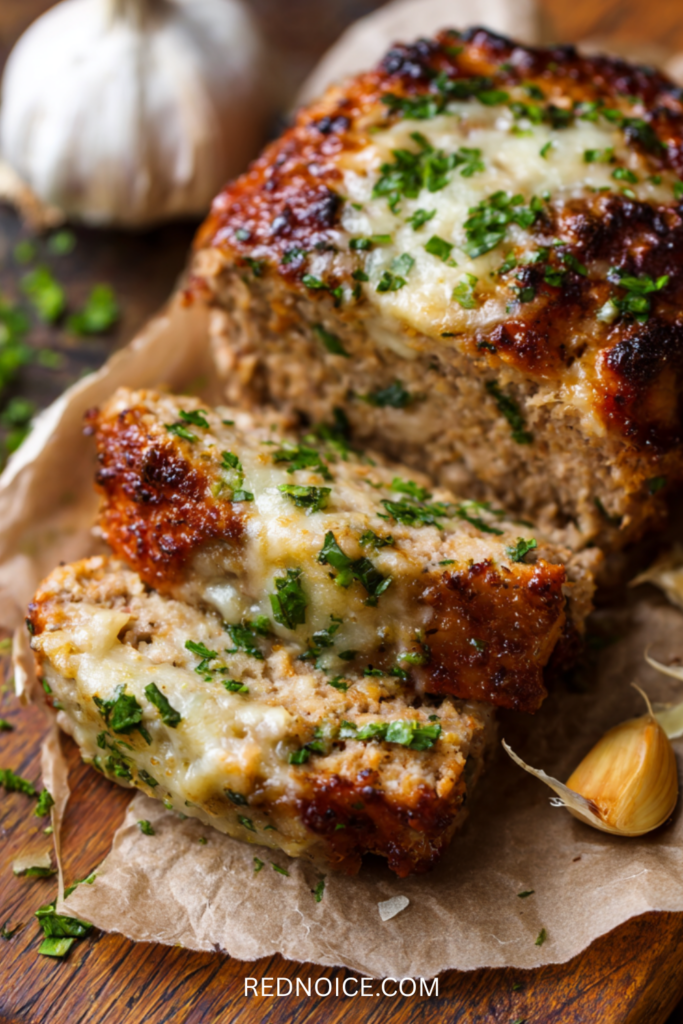 Garlic Parmesan Meatloaf