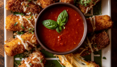 Baked Mozzarella Sticks