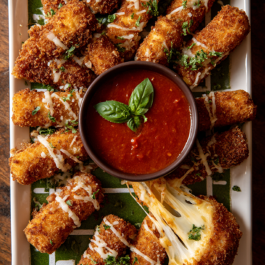 Baked Mozzarella Sticks