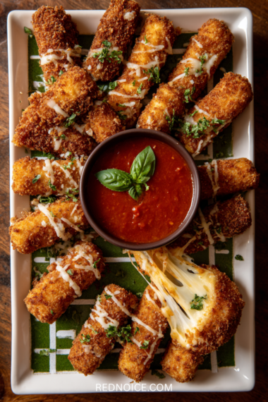 Baked Mozzarella Sticks