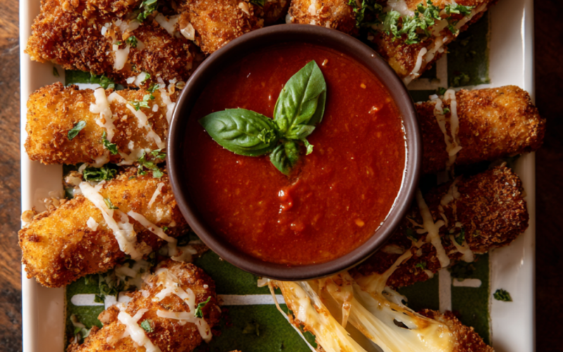 Baked Mozzarella Sticks