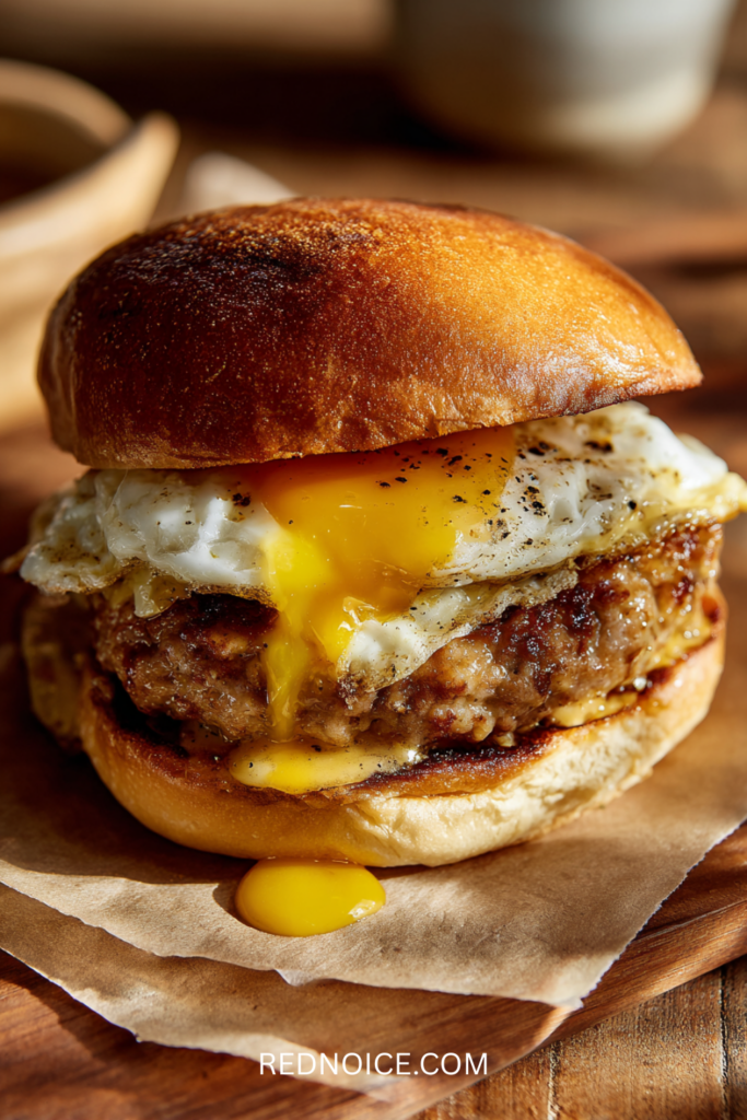 Sausage & Egg Breakfast Sandwich