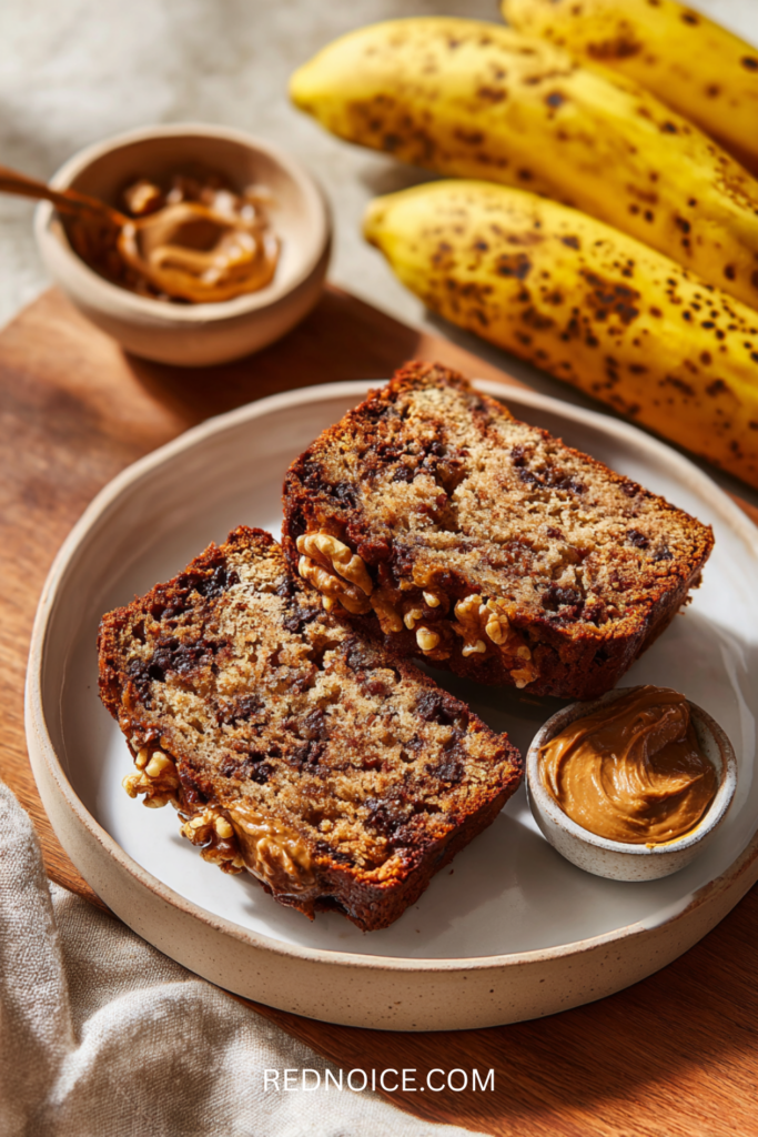 Banana Bread Breakfast Slices