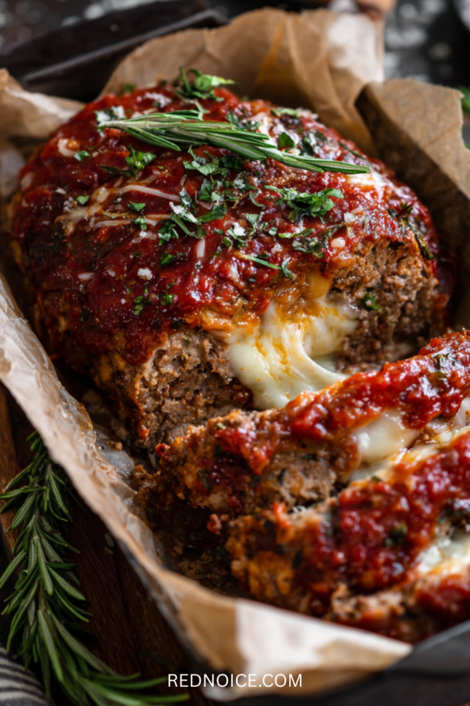 Cheesy Stuffed Meatloaf