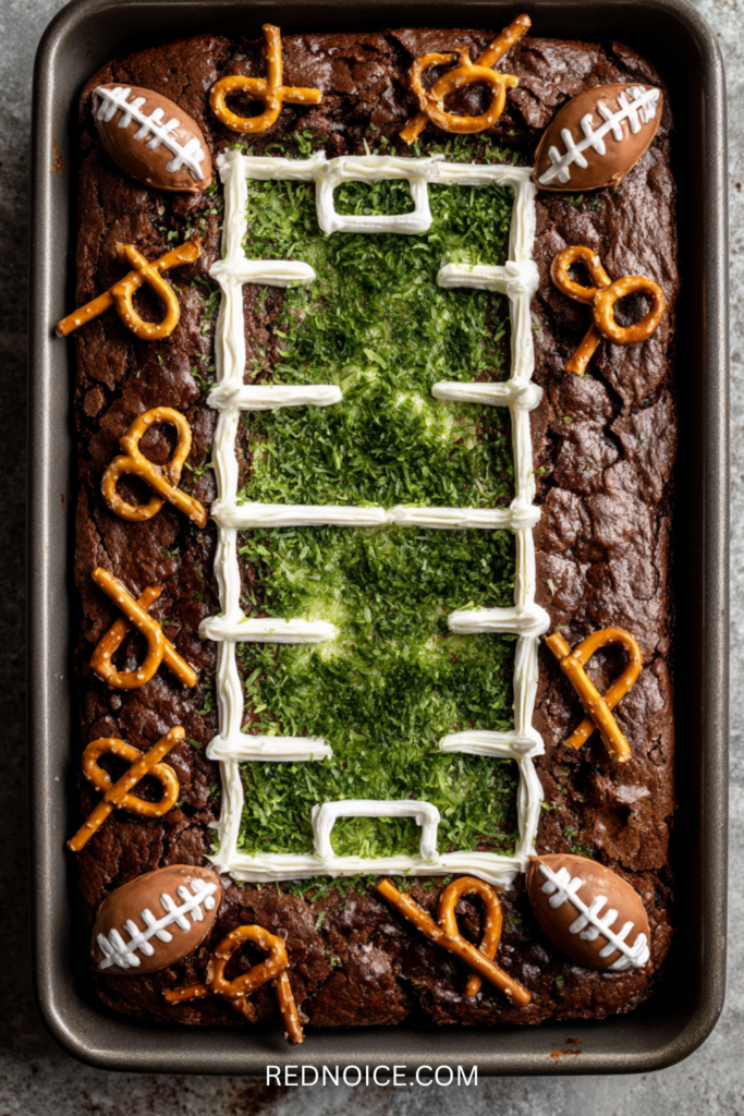 Football Field Brownie Pan