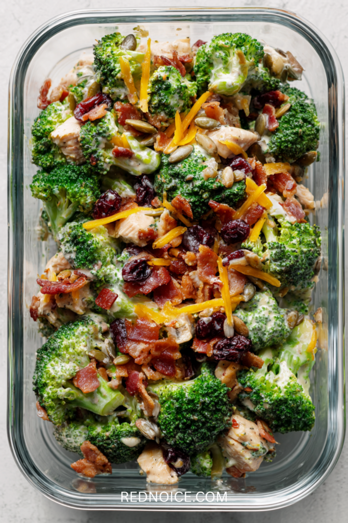 Broccoli Salad with Chicken