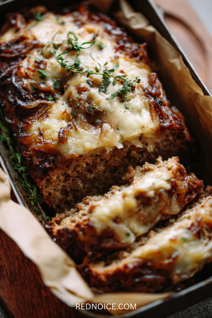 French Onion Meatloaf