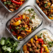 Ground Turkey and Bell Pepper Skillet