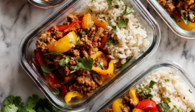 Ground Turkey and Bell Pepper Skillet