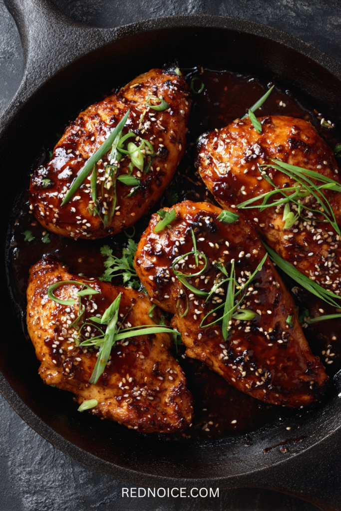 Honey Garlic Chicken Breasts