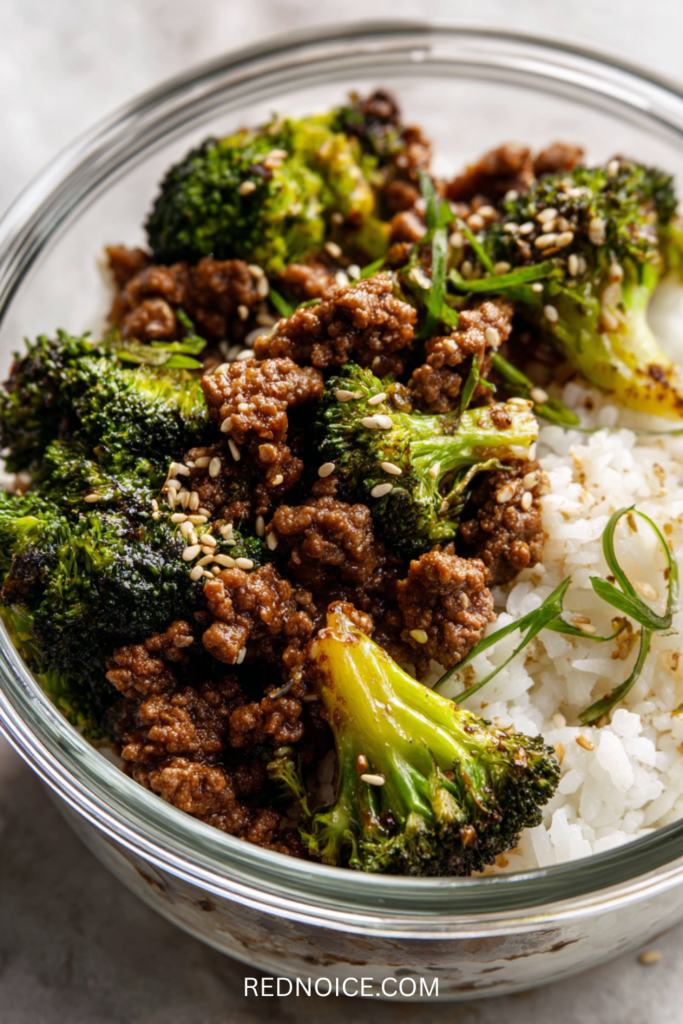Korean Beef and Rice Bowls