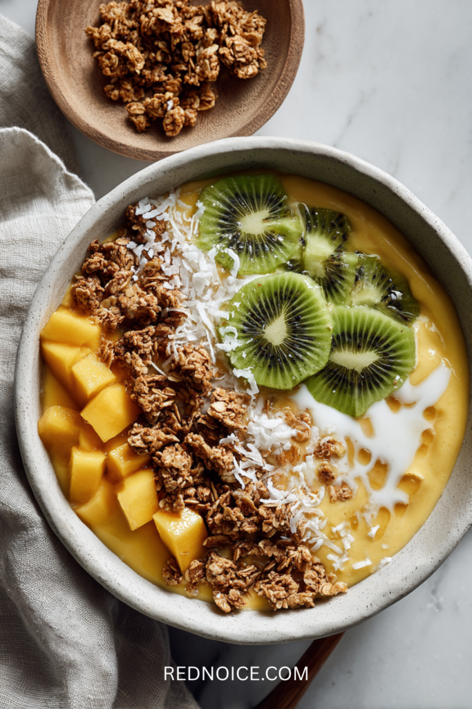 Thick Smoothie Bowl with Greek Yogurt