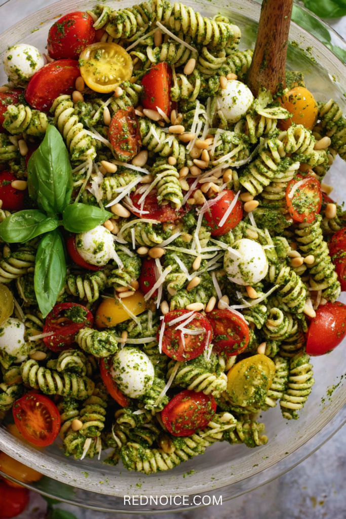 Classic Pesto Pasta Salad