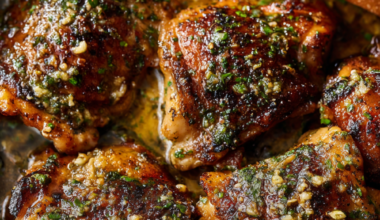 Garlic Butter Chicken Thighs