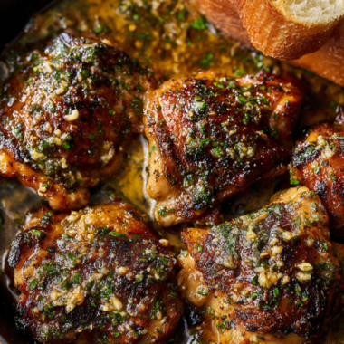 Garlic Butter Chicken Thighs