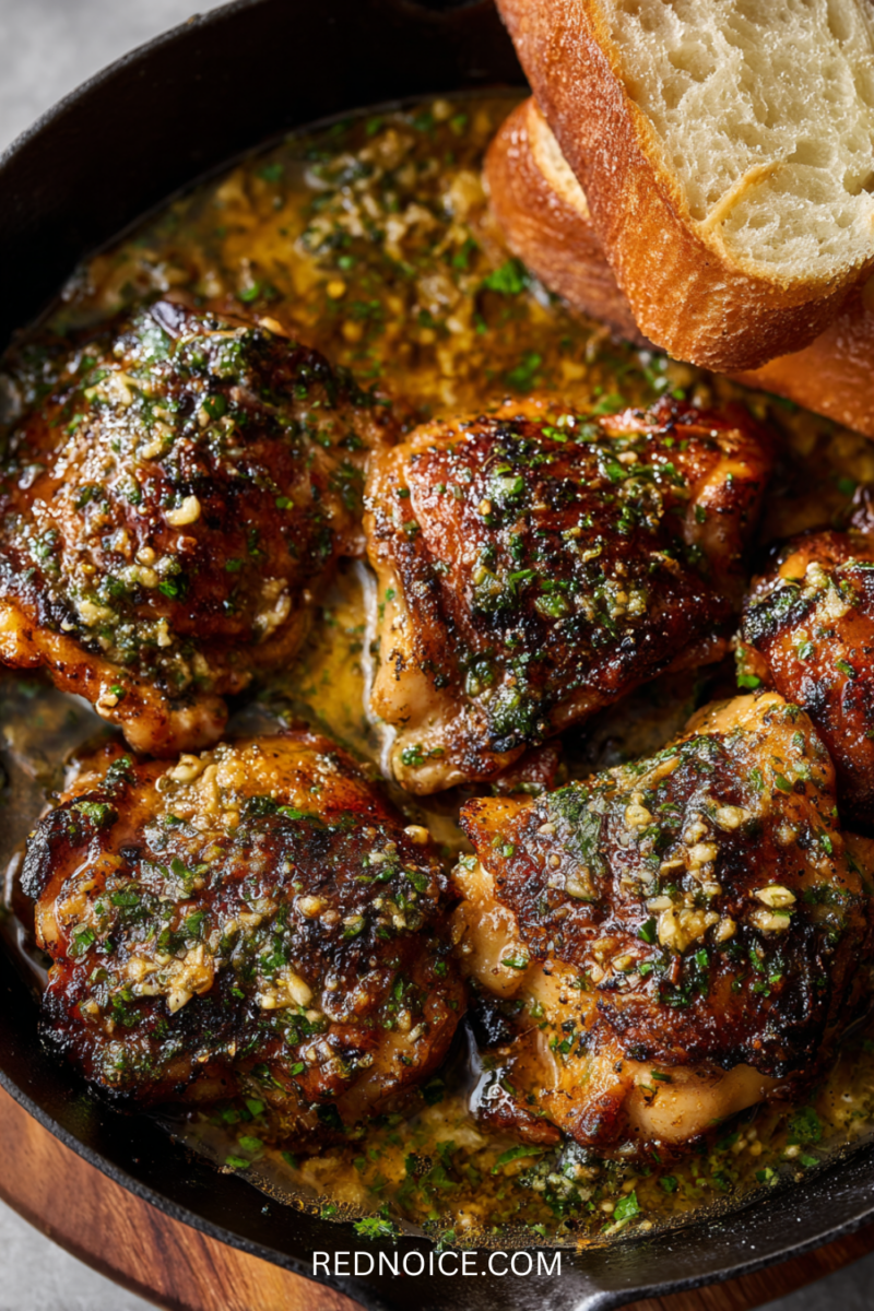 Garlic Butter Chicken Thighs