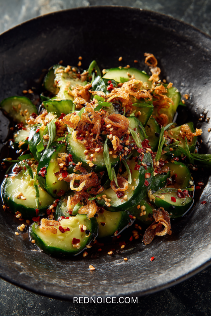 Spicy Asian Cucumber Salad