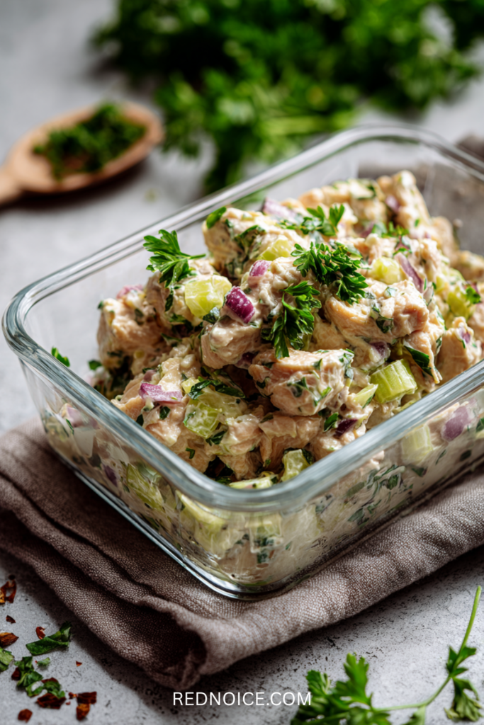 Chicken salad recipe meal prep