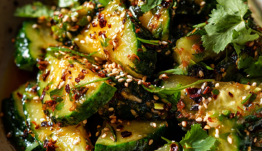 Asian cucumber salad
