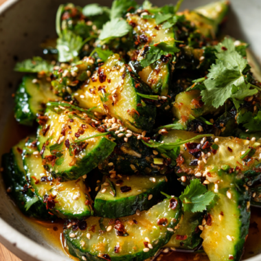 Asian cucumber salad