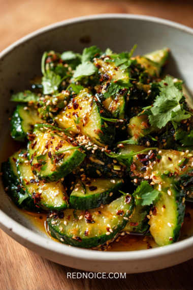 Asian cucumber salad