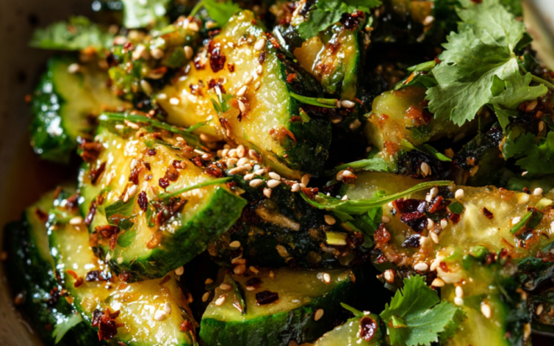 Asian cucumber salad