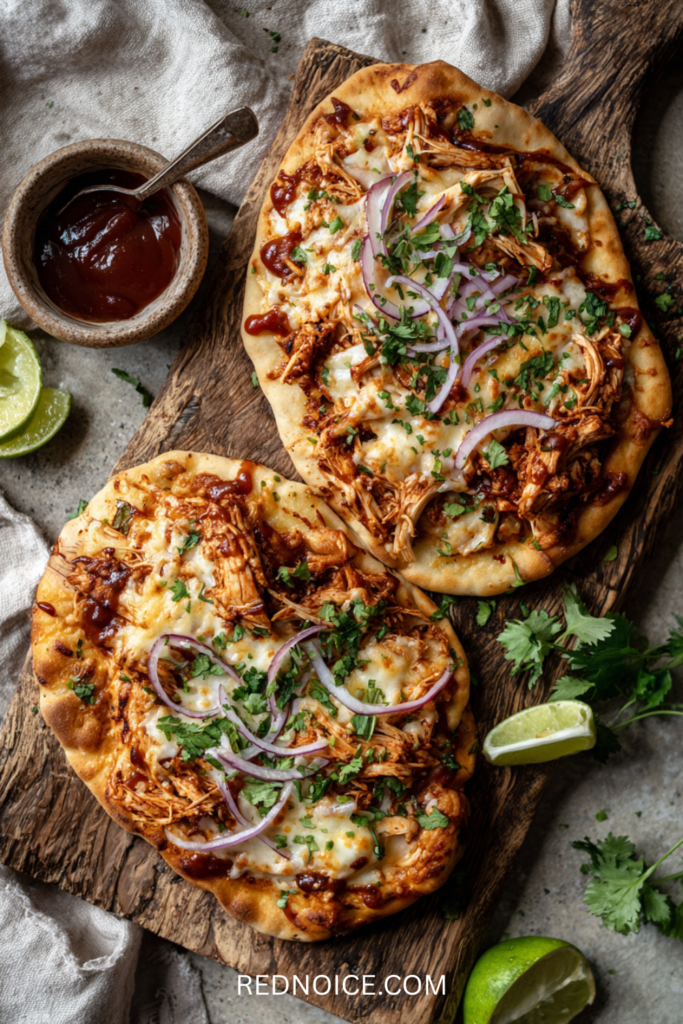 BBQ Chicken Flatbreads
