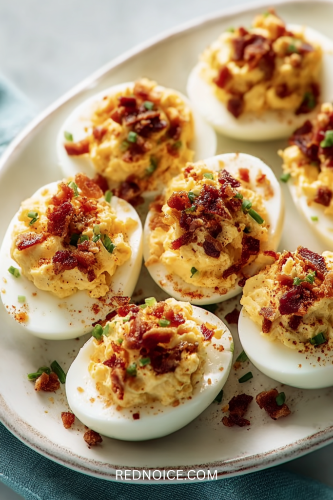 Deviled Eggs with Bacon