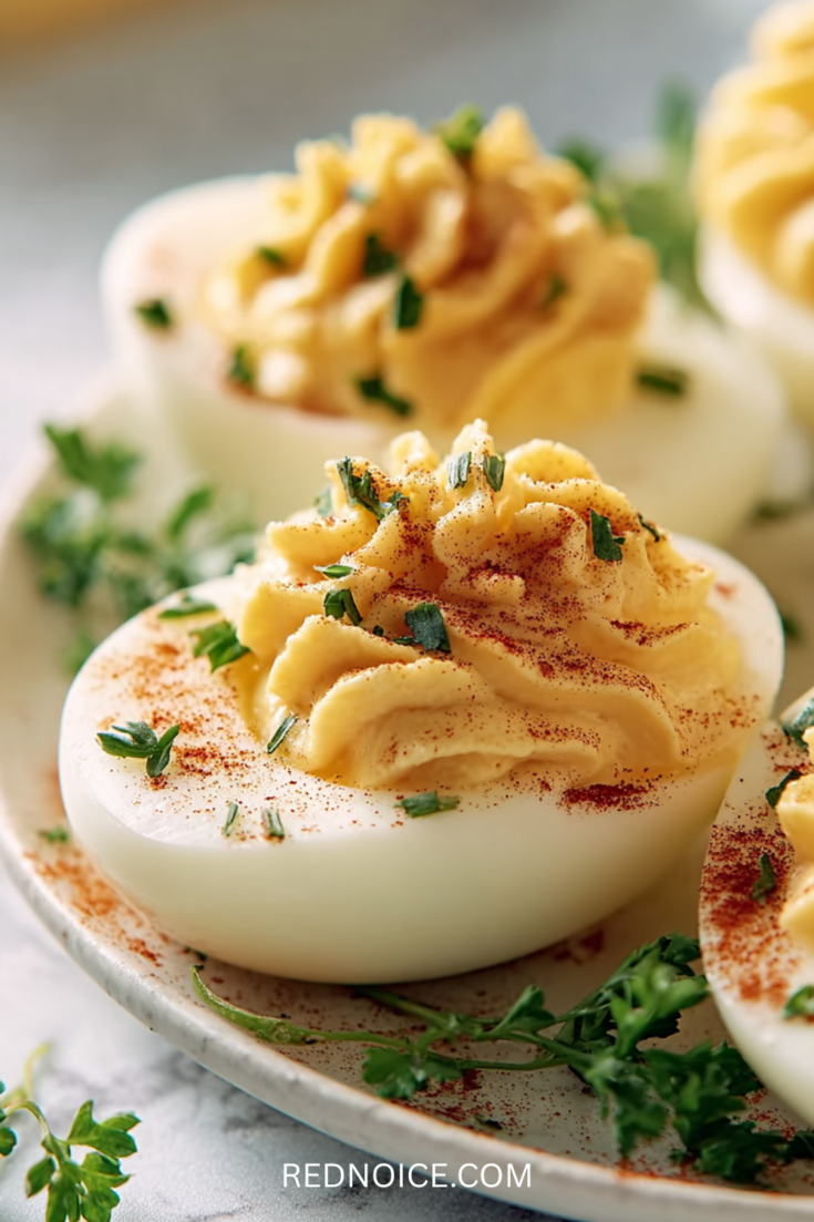 Classic deviled eggs