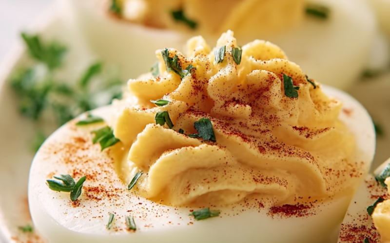 Classic deviled eggs