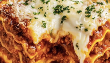 Lasagna recipe