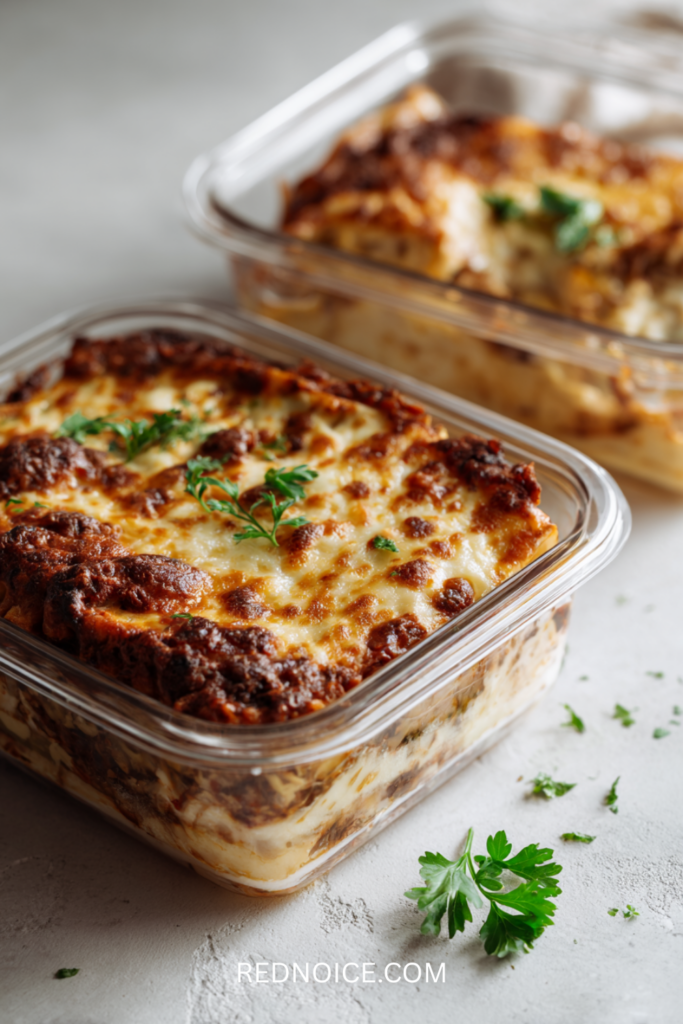 Meal prep lasagna recipe