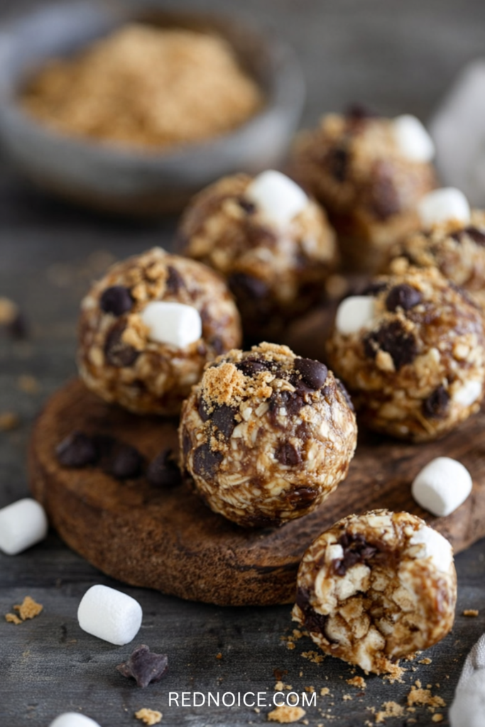 S'mores Protein Balls