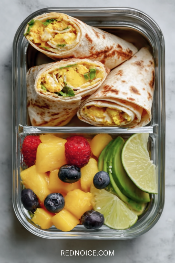 Tortilla Breakfast Wrap Box