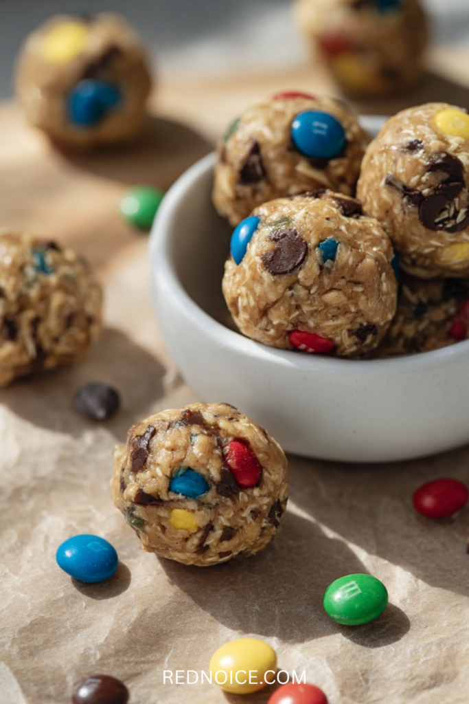 Monster Cookie Protein Balls