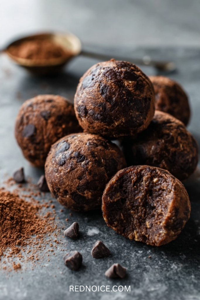 Double Chocolate Protein Balls