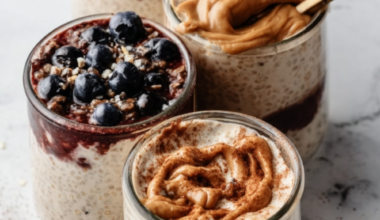High protein overnight oats