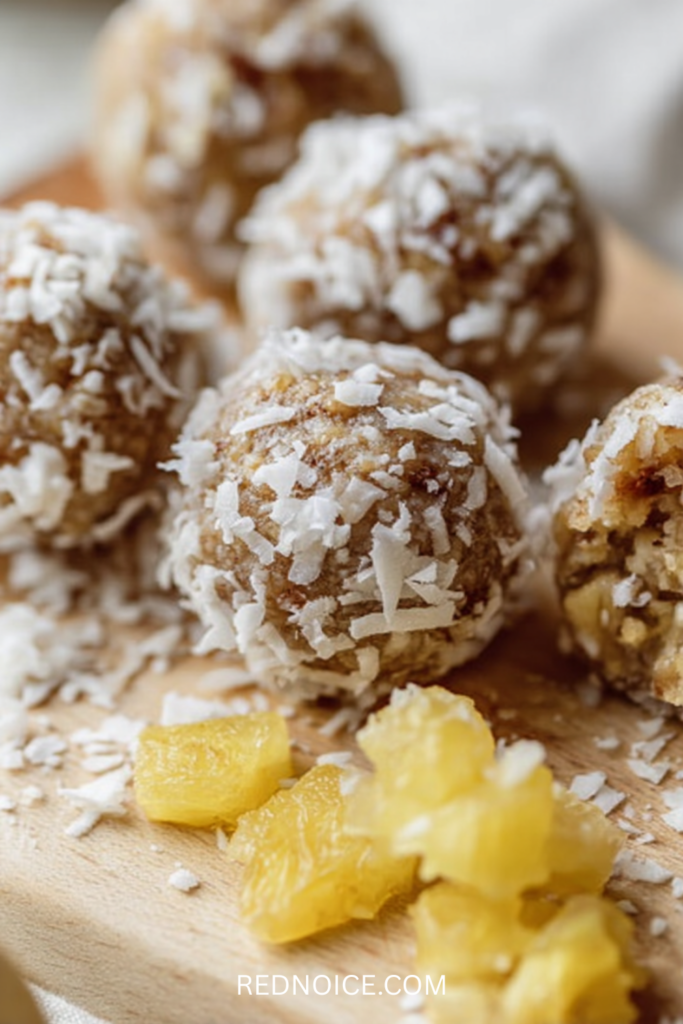 Coconut Cashew Protein Balls
