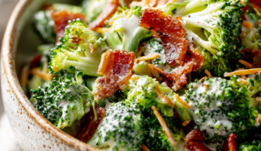 This broccoli bacon salad recipe