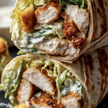 Chicken caesar wrap