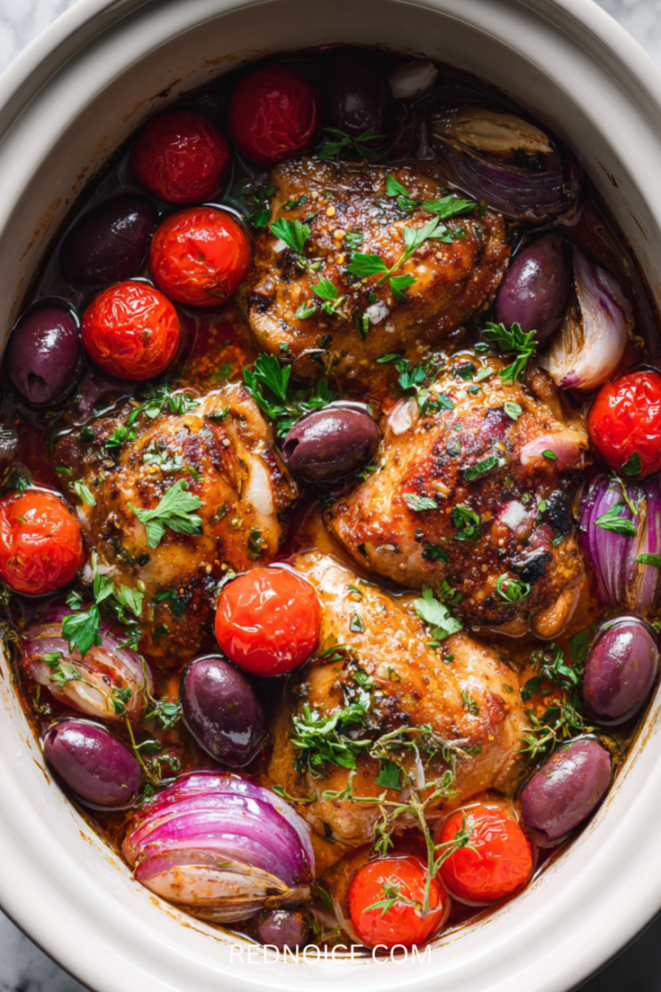 Crockpot Greek Chicken Recipe
