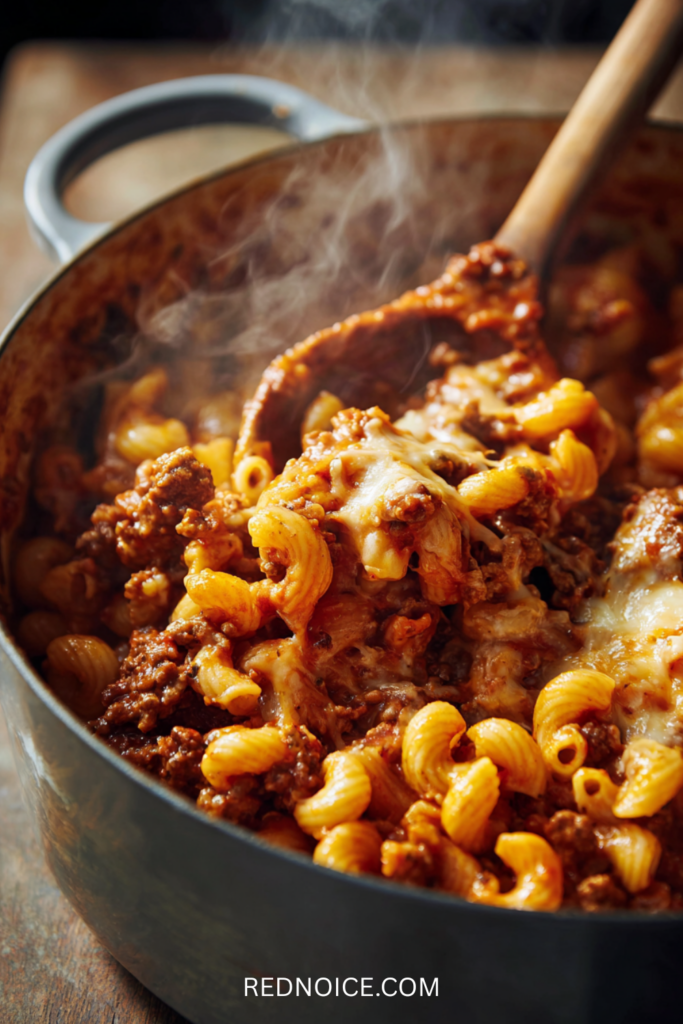 One Pot Beefaroni