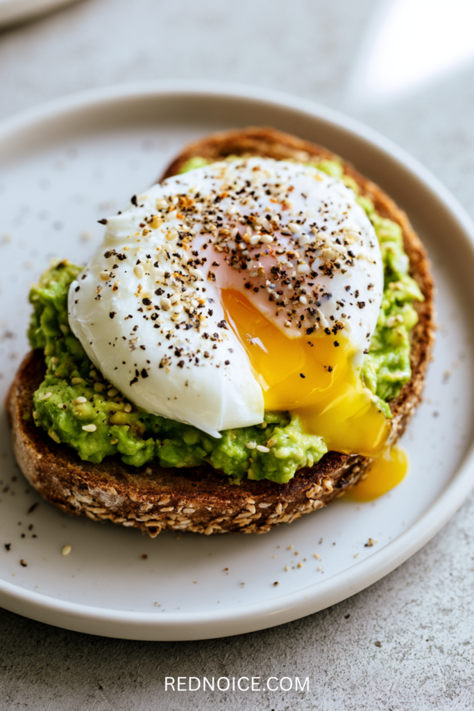 Classic Poached Egg and Everything Bagel Seasoning