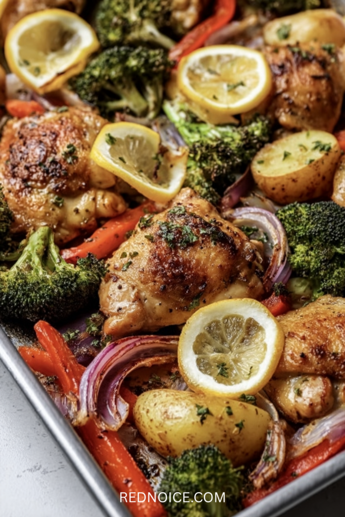 Lemon Herb Chicken and Vegetables