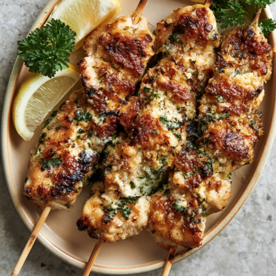 10 easy grilled chicken recipes beyond plain chicken breast including skewers chimichurri thighs and Peruvian green sauce