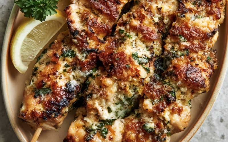 10 easy grilled chicken recipes beyond plain chicken breast including skewers chimichurri thighs and Peruvian green sauce