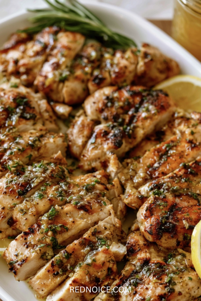 Greek Lemon Grilled Chicken Plate